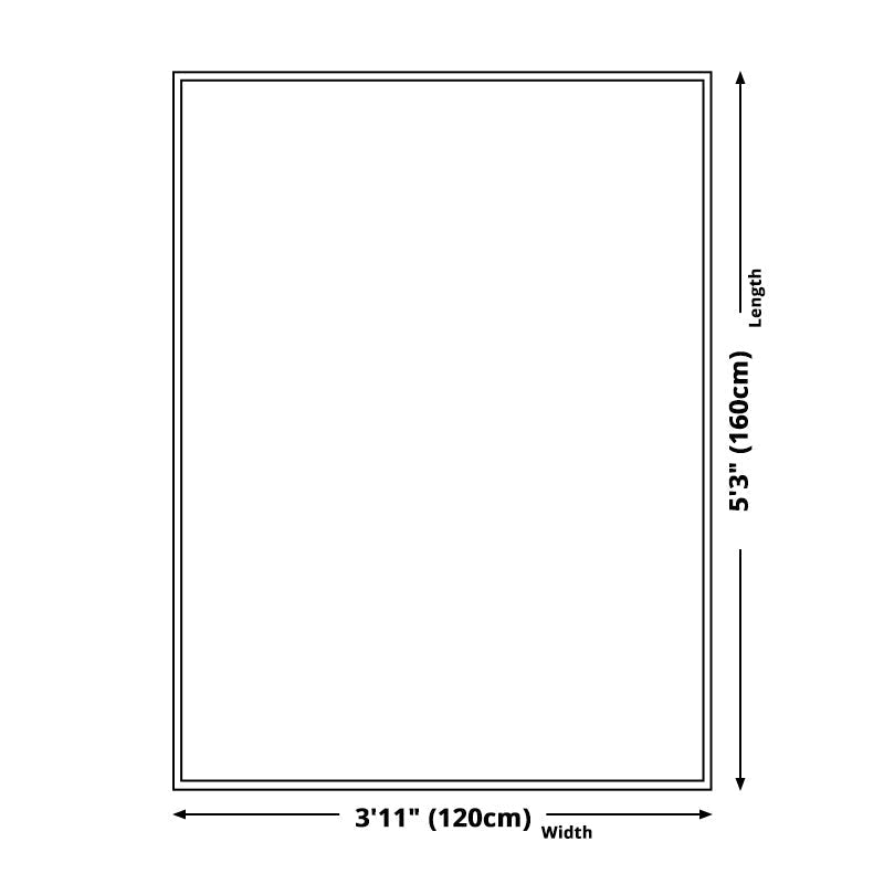 Rectangular Rug Visual Illusion Design | ventumra