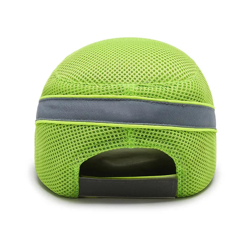 Red protective cap with ABS liner for workplace safety | ventumra