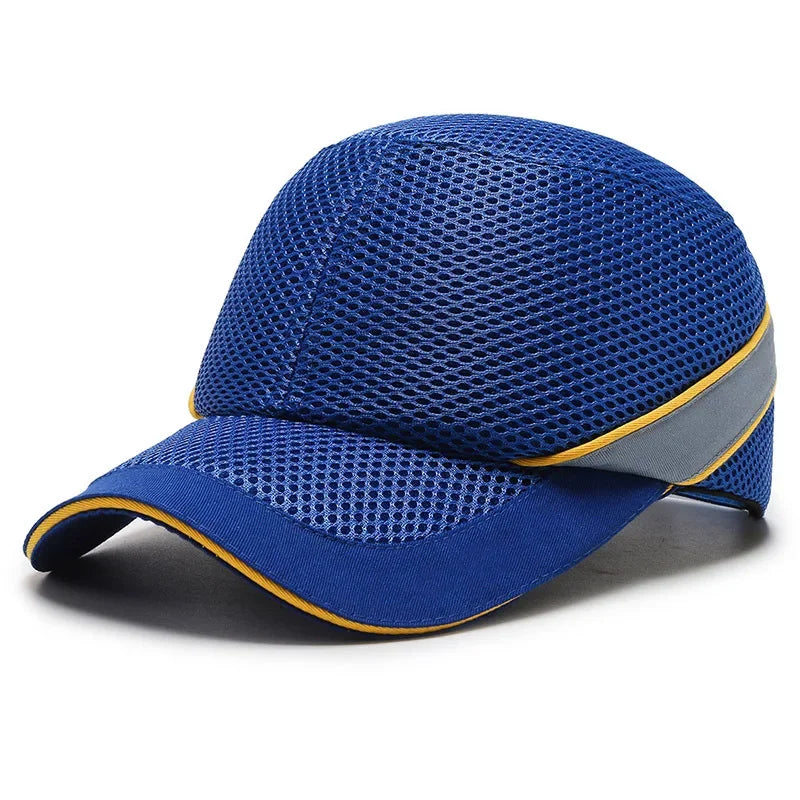 Red protective cap with ABS liner for workplace safety | ventumra
