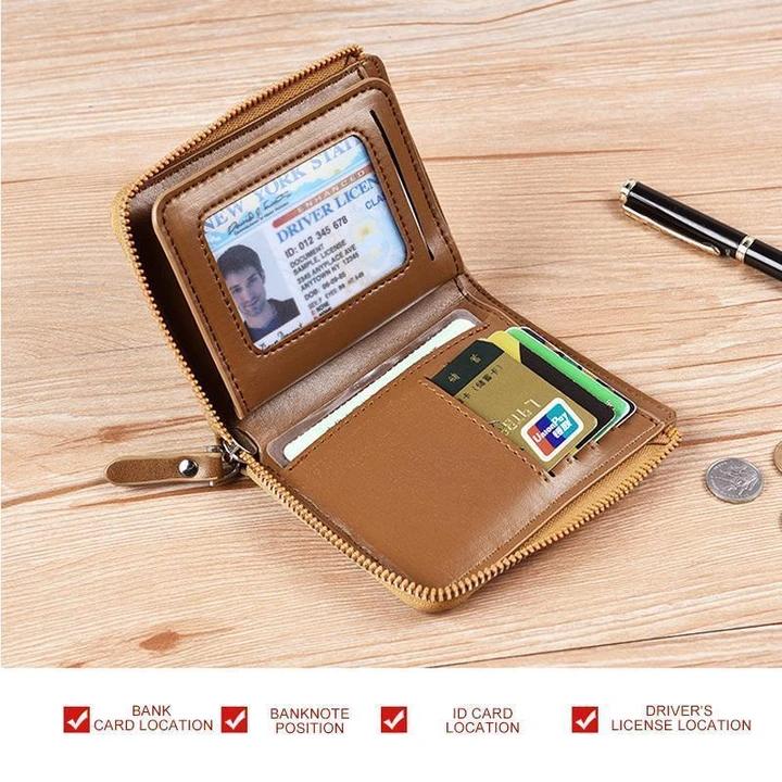 RFID-blocking wallet for men | ventumra