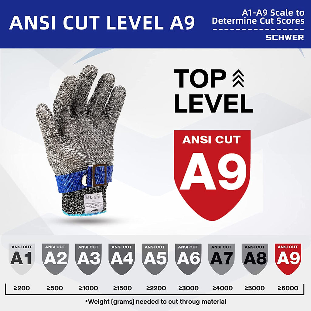 Safehands - Metal Glove with Stainless Steel Mesh (Buy 1 Get 1 Free) | ventumra