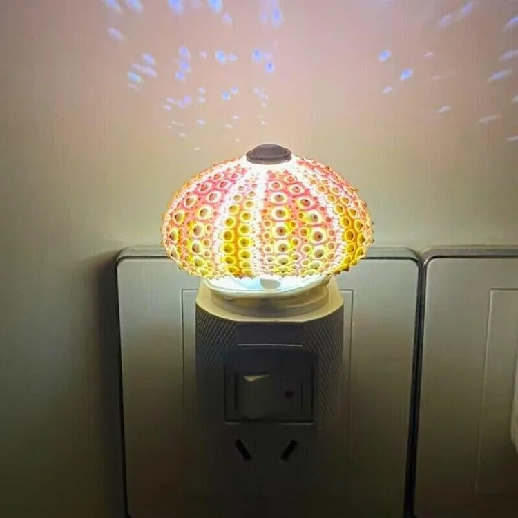 Gilded Sea Urchin DIY Lamp - Accent Light | ventumra