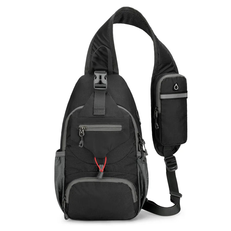 SecurePack Anti-Theft Waterproof Multi-Pocket Shoulder Backpack – Lightweight Crossbody Travel Bag | ventumra