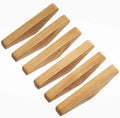 Set of Wall Hooks Nordhaak – 6 Minimalist Clothing Hooks Made of Solid Wood | ventumra