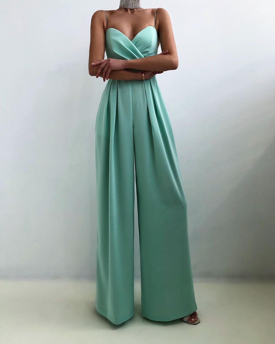 Chic Wide-Leg Culotte Jumpsuit | ventumra