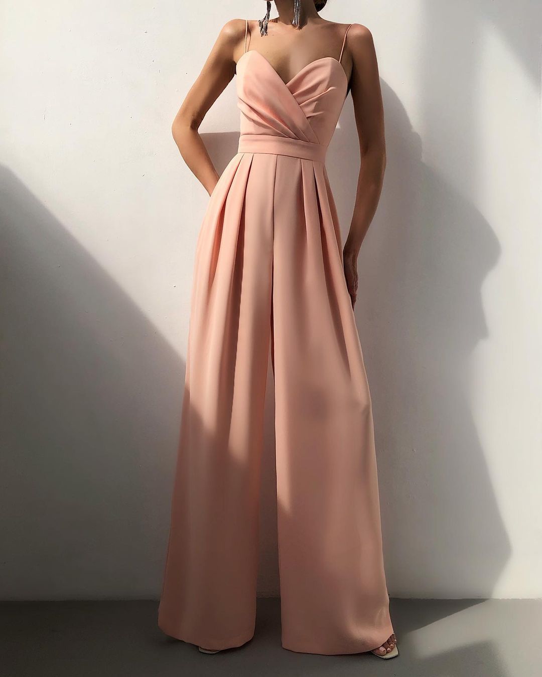 Chic Wide-Leg Culotte Jumpsuit | ventumra