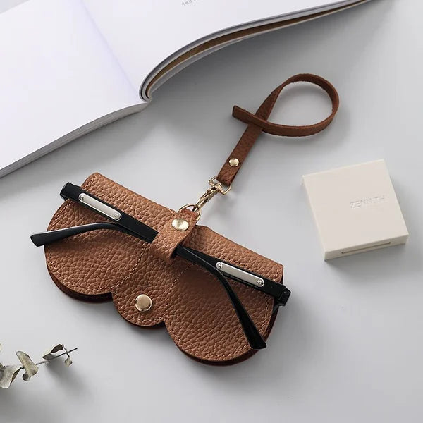 ShadeShield Soft Leather Sunglasses Case | ventumra