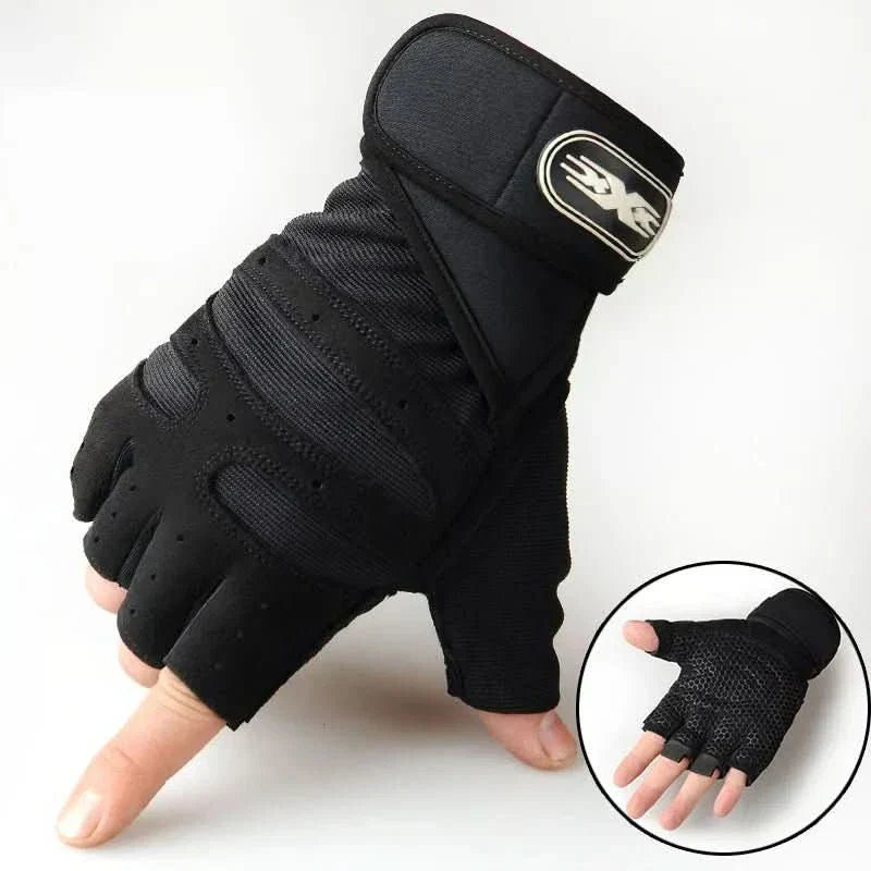 Grip gloves with wrist support for workouts & cycling | ventumra