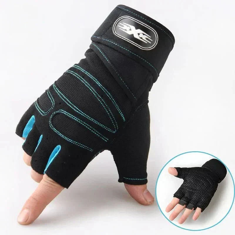 Grip gloves with wrist support for workouts & cycling | ventumra