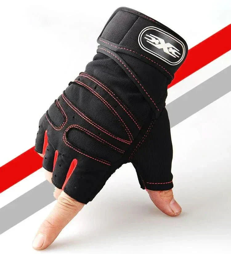 Grip gloves with wrist support for workouts & cycling | ventumra