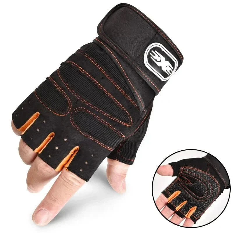 Grip gloves with wrist support for workouts & cycling | ventumra