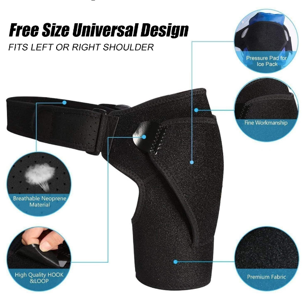 Shoulder Compression Sleeve for Support, Stability & Comfort | ventumra