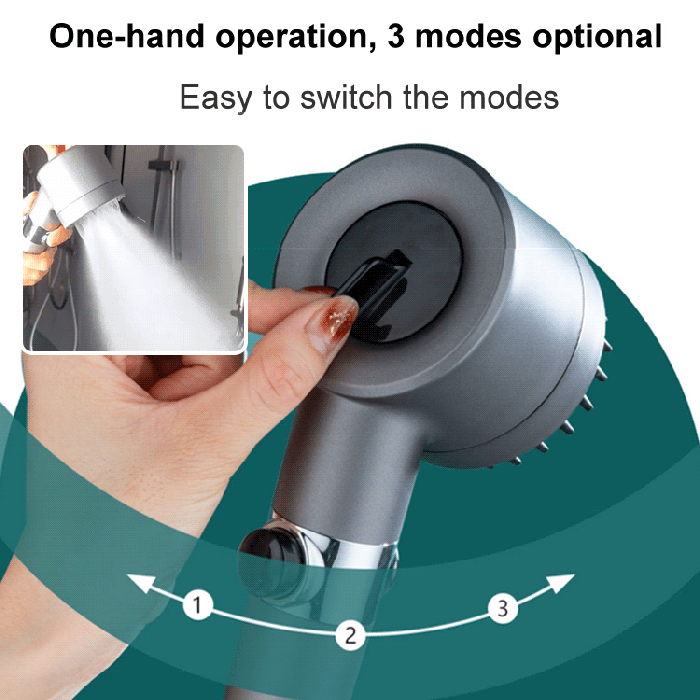Shower head – PowerSpray – increased pressure – Spa experience | ventumra