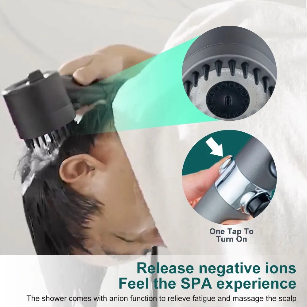 Shower head – PowerSpray – increased pressure – Spa experience | ventumra