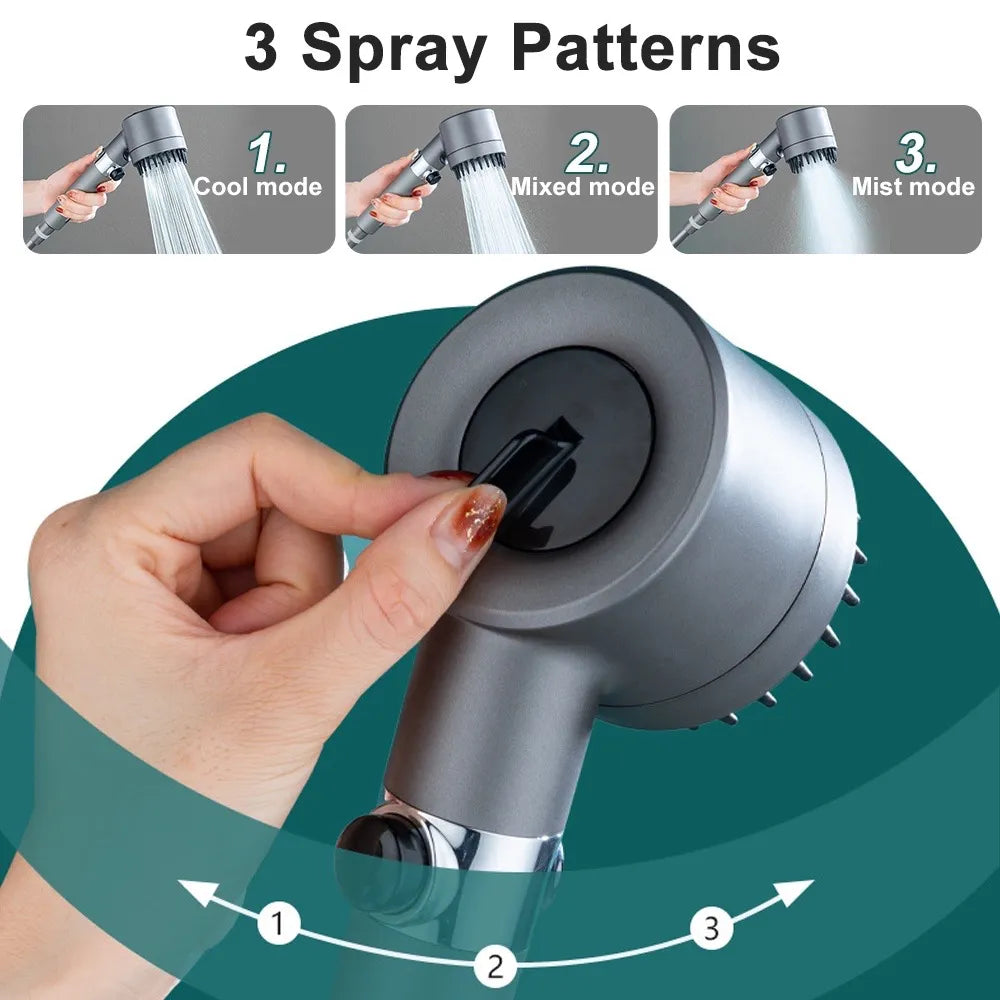 Shower head – PowerSpray – increased pressure – Spa experience | ventumra