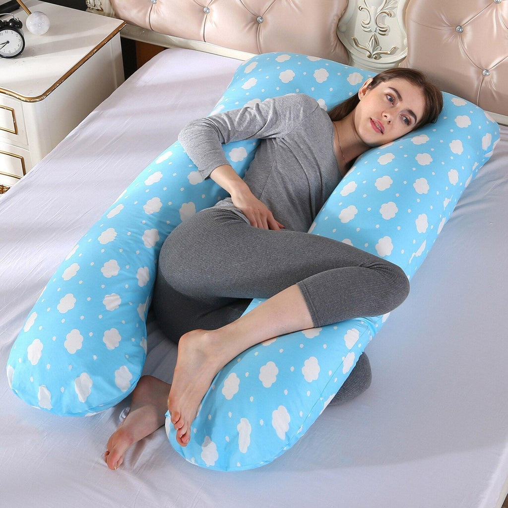 Ergonomic U-Shaped Full Body Support Pillow | ventumra