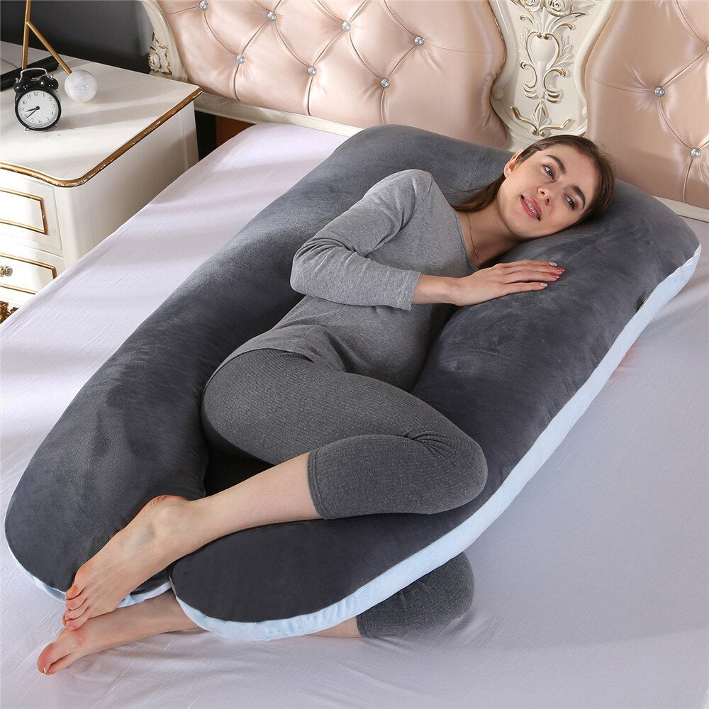 Ergonomic U-Shaped Full Body Support Pillow | ventumra