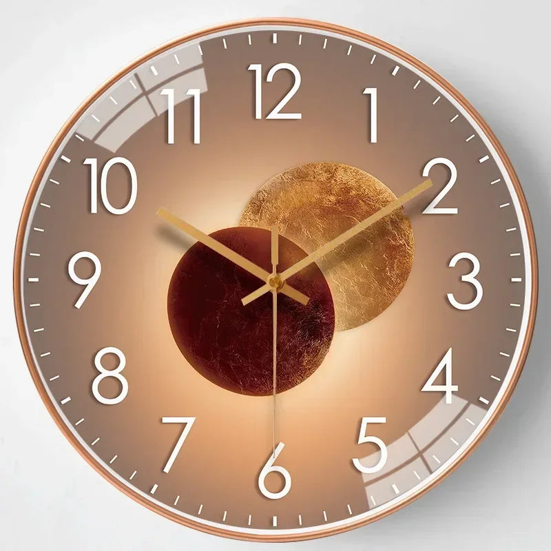 Silent Classic Wall Clock Non-Ticking Elegant Timepiece for Bedroom & Office | ventumra