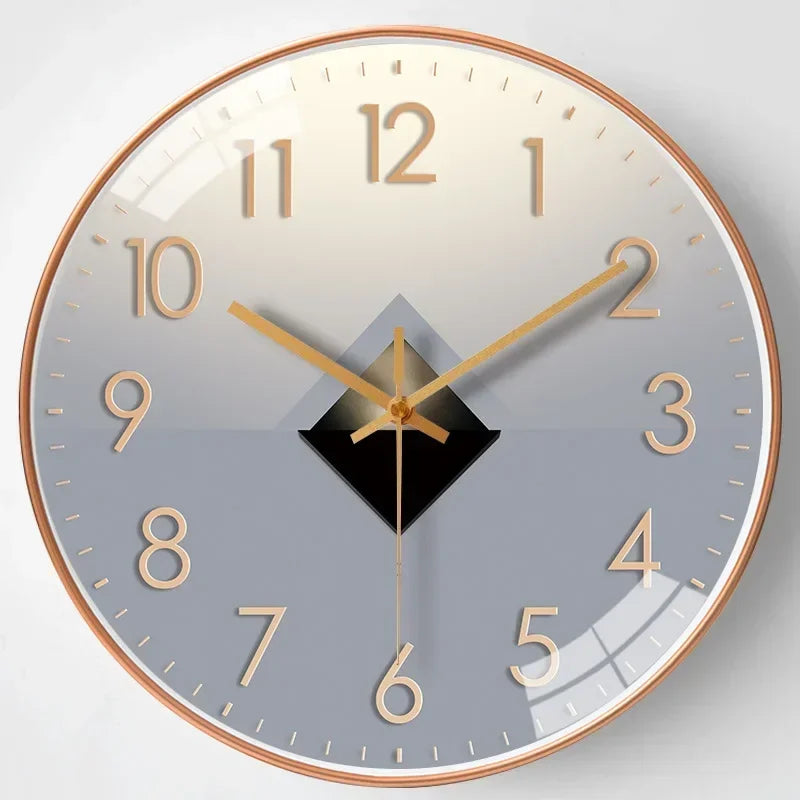 Silent Classic Wall Clock Non-Ticking Elegant Timepiece for Bedroom & Office | ventumra