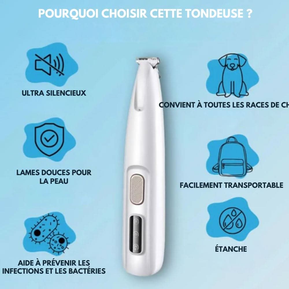 SilentPet Trimmer – Silent fur trimmer for sensitive areas on dogs & cats | ventumra
