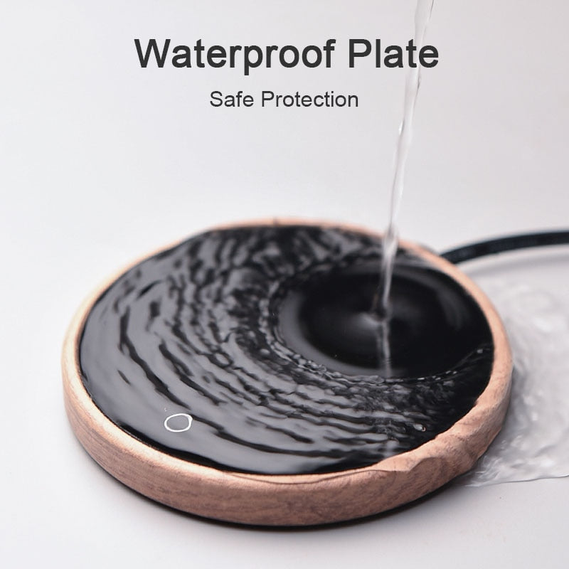 Ceramic Mug Warmer Coaster with Temp Control | ventumra