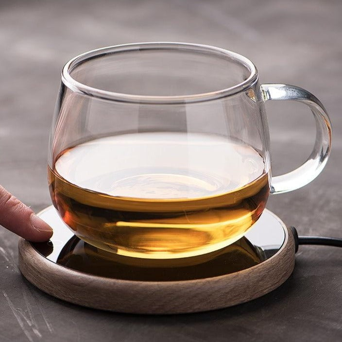 Ceramic Mug Warmer Coaster with Temp Control | ventumra