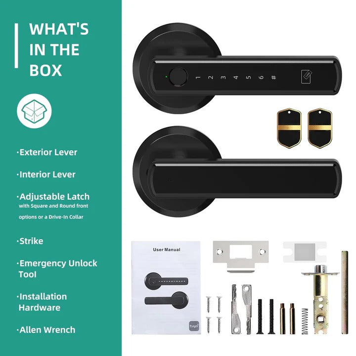 Smart Handle Door Lock with Keyless Access | ventumra