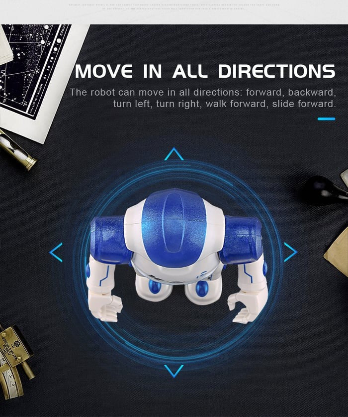 Smart Robot Toy for Kids ThinkBot Interactive Learning Robot Gesture Control Dancing & Talking Rechargeable | ventumra