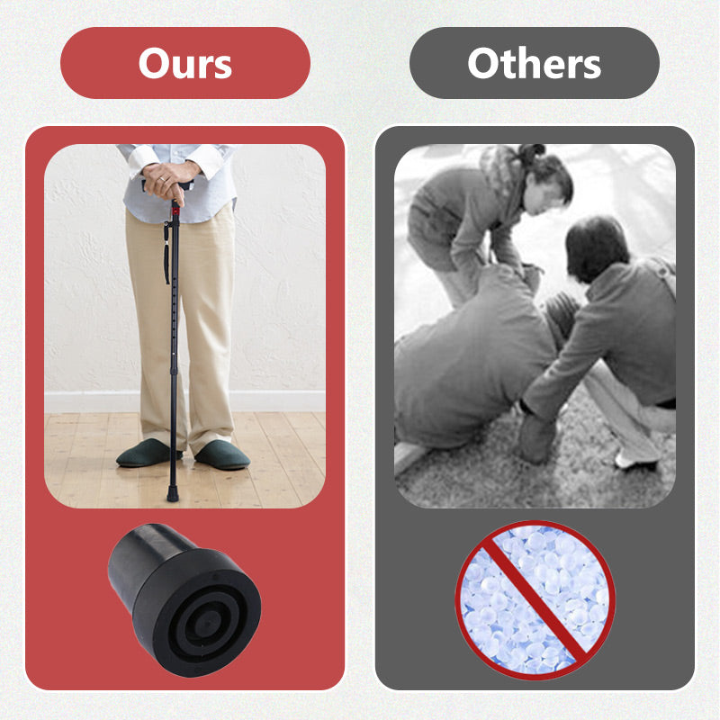Smart Walking Stick LED Light Radio & Alert Function Adjustable | ventumra