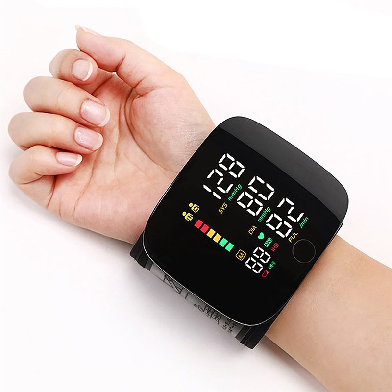 Smart Wrist Blood Pressure Monitor – Electronic Portable Sphygmomanometer with Voice Alerts | ventumra