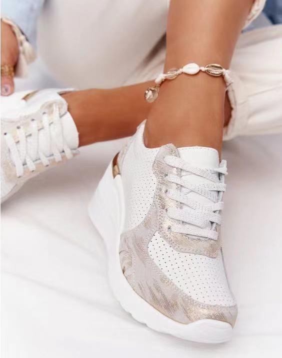Women's Arch Support Wedge Sneakers | ventumra