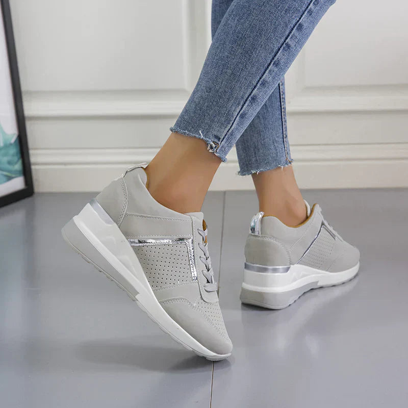 Women's Arch Support Wedge Sneakers | ventumra