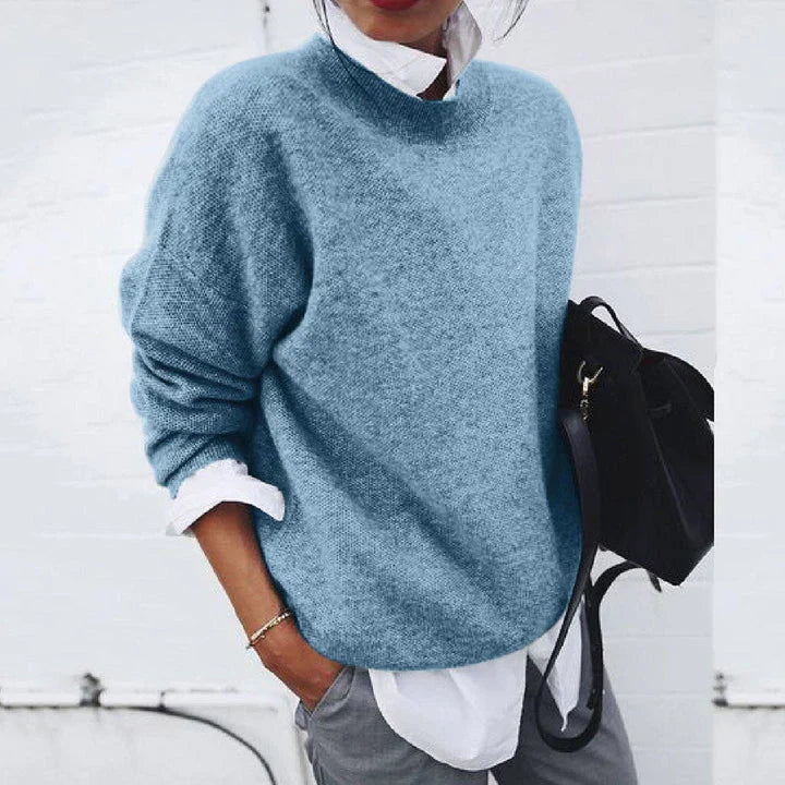 Women's Cozy Essential Knit Sweater | ventumra