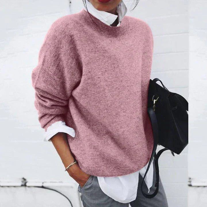 Women's Cozy Essential Knit Sweater | ventumra