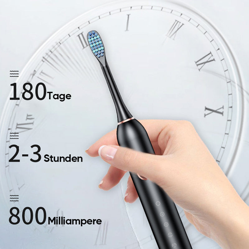 Sonic Electric Toothbrush 6 Modes & IPX7 Waterproof White, Black, Pink | ventumra