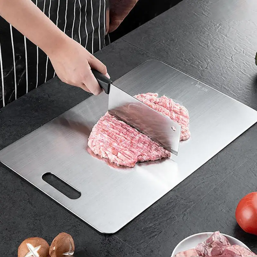 Stainless Steel Cutting Board for Professionals & Home Cooks | ventumra