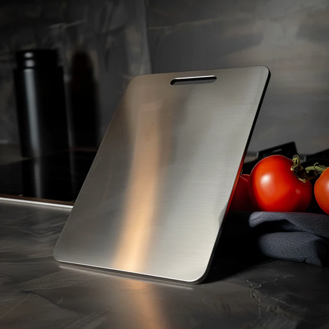 Stainless Steel Cutting Board for Professionals & Home Cooks | ventumra