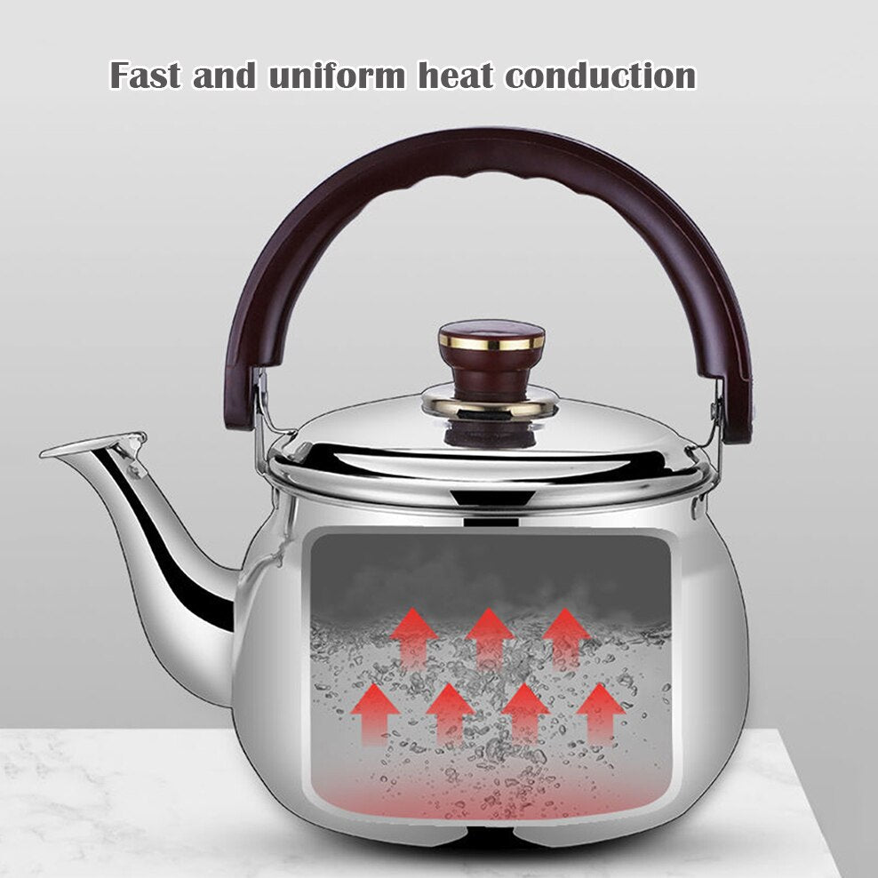 Heavy-Duty Stainless Steel Whistling Tea Kettle | ventumra