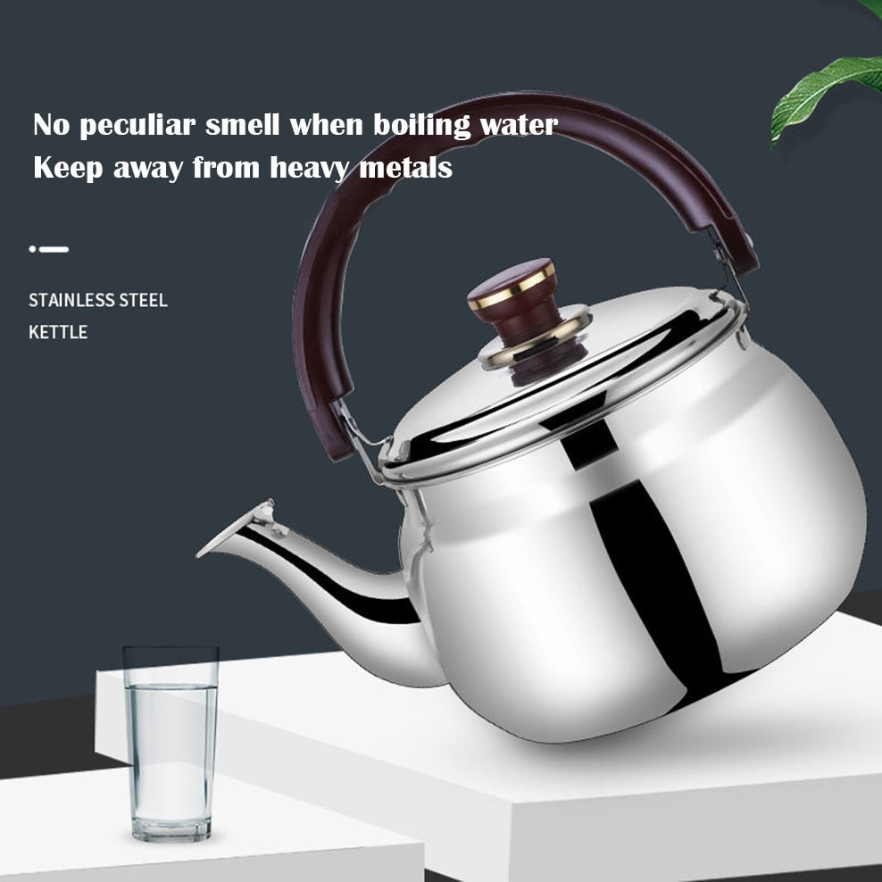 Heavy-Duty Stainless Steel Whistling Tea Kettle | ventumra