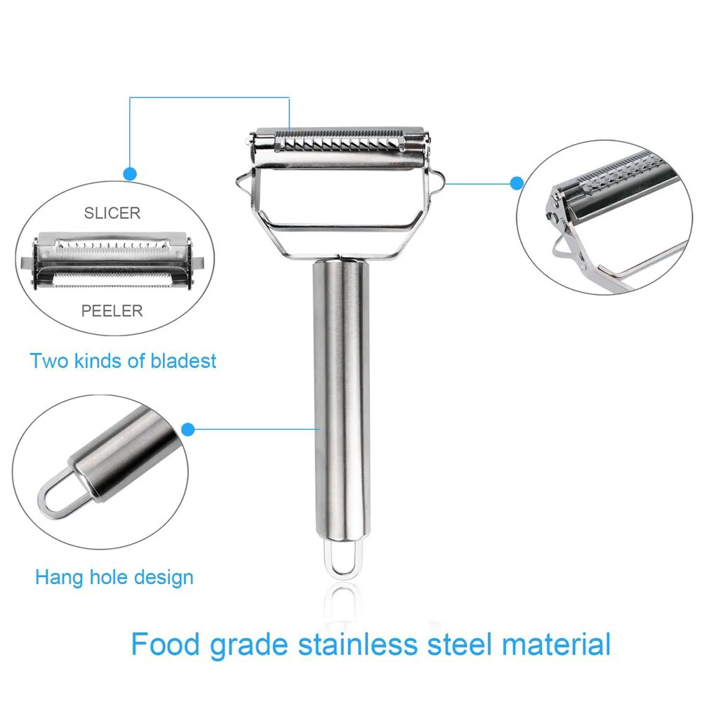 Stainless Steel All-Purpose Kitchen Slicer | ventumra