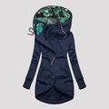 Women's Asymmetrical Zip Longline Hoodie | ventumra