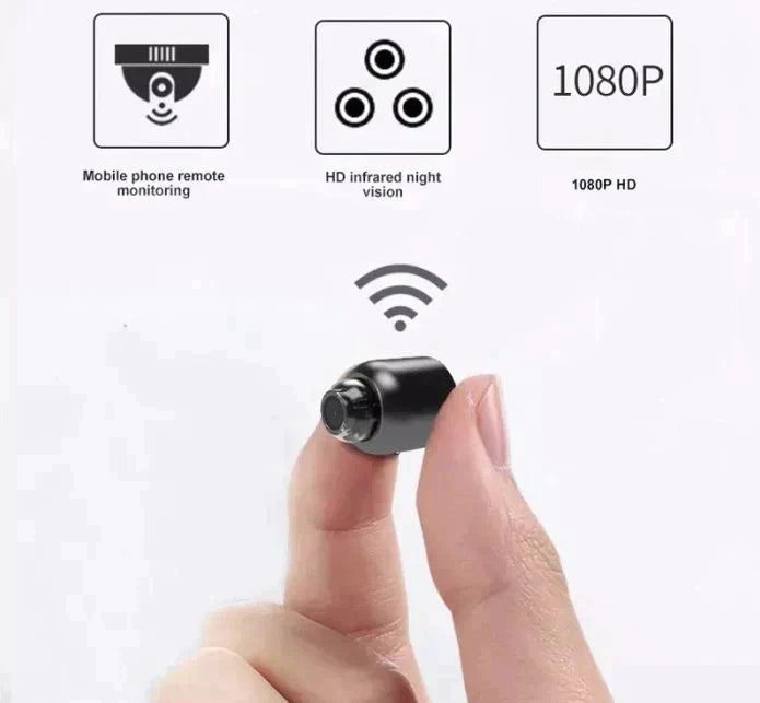 Super Small WiFi Surveillance Camera Night Vision IP Security Camera | ventumra