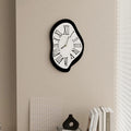 Melting Roman Numeral Wall Clock Unique Art Piece | ventumra