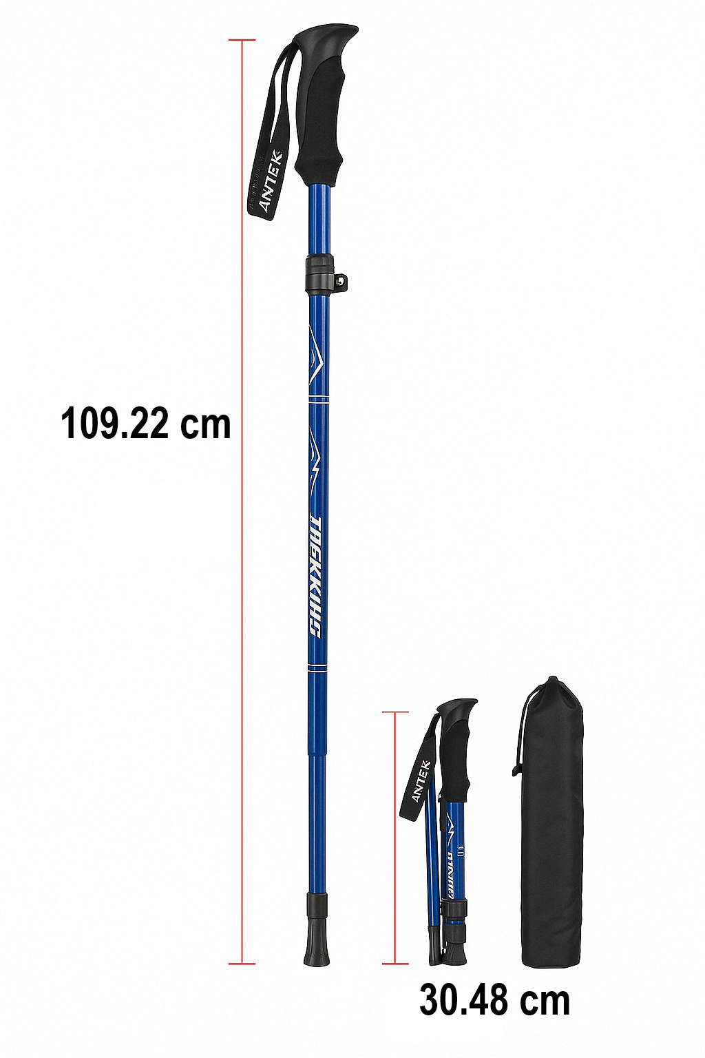 Adjustable Trekking Poles - TrailMaster Series | ventumra