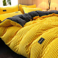 Thickened Corduroy Velvet Bedding Set | ventumra
