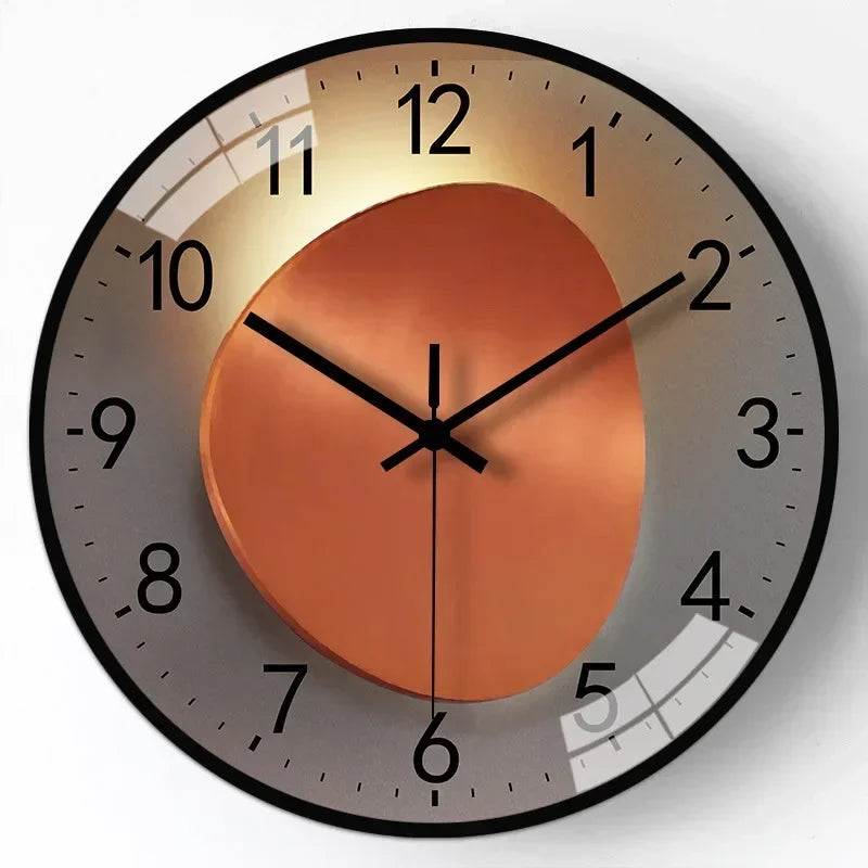 Serene Timepiece Quiet Modern Wall Clock Hassle-Free Decor | ventumra
