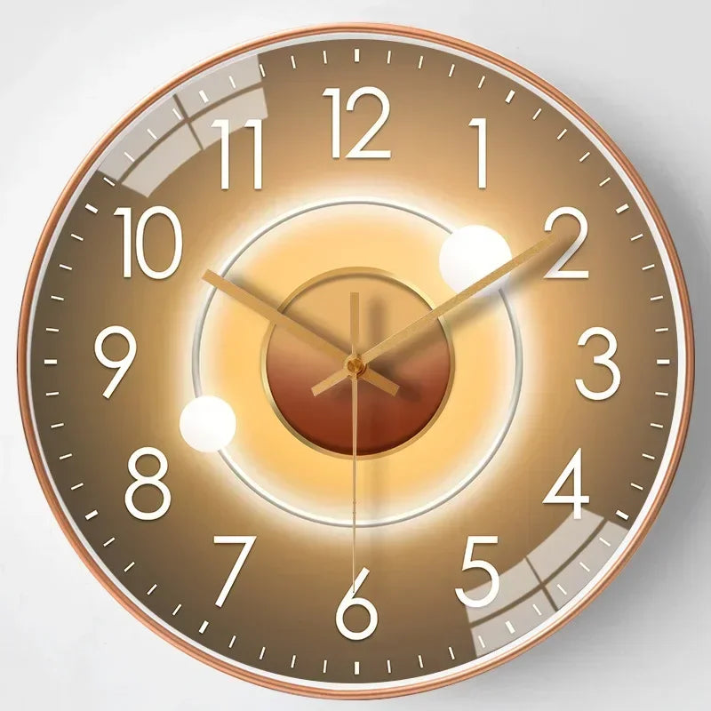 Serene Timepiece Quiet Modern Wall Clock Hassle-Free Decor | ventumra