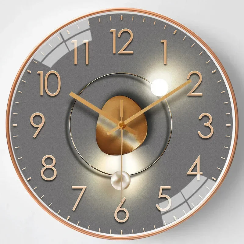 Serene Timepiece Quiet Modern Wall Clock Hassle-Free Decor | ventumra