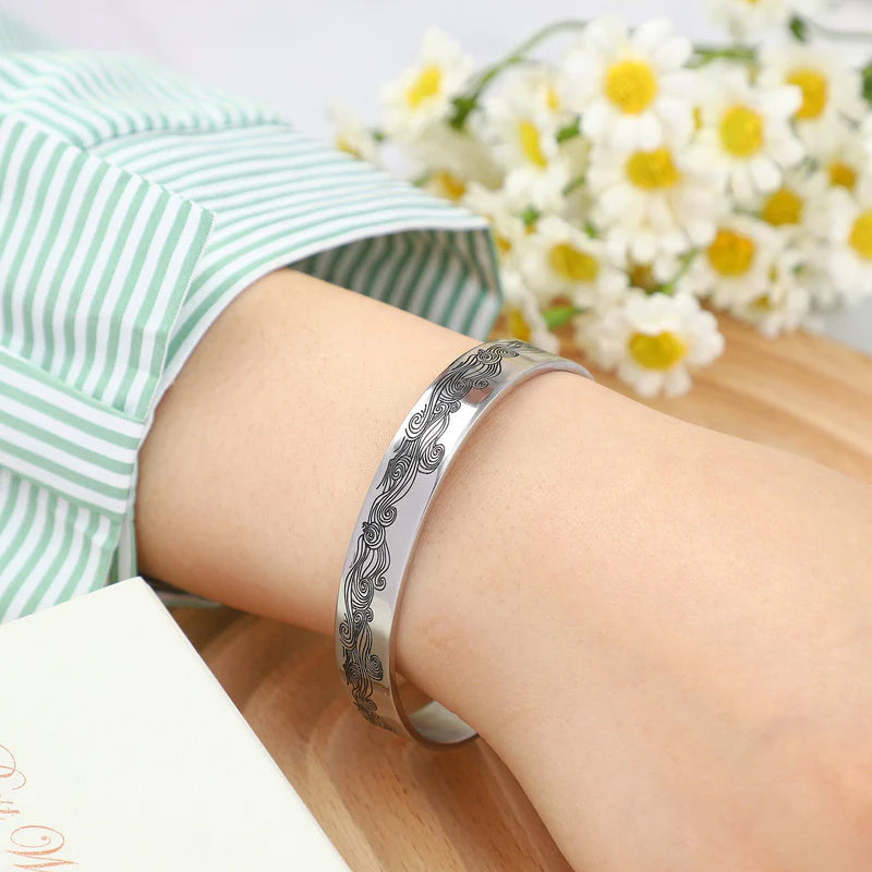 To My Daughter Proud of You Love Dad Bracelet | ventumra