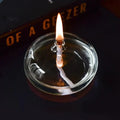 Glass Oil Lamp for a Cozy Atmosphere | ventumra